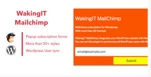 wakingIT mailchimp wordpress newslatter plugins
