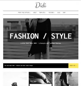 Didi - best WordPress Theme for your wordpress