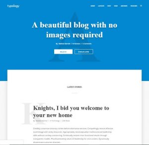 Typology - Best WordPress Blogging themes for writers