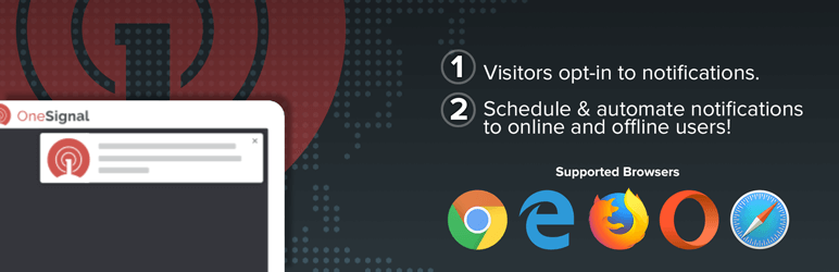 onesignal - set push notifactions on wordpress website by wpmethods