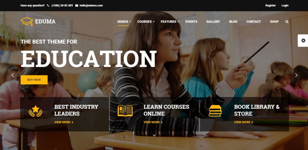 Education WP best wordpress education theme for education website