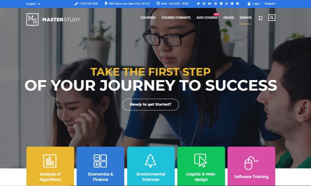 MasterStudy the best WordPress LMS theme for Education websites