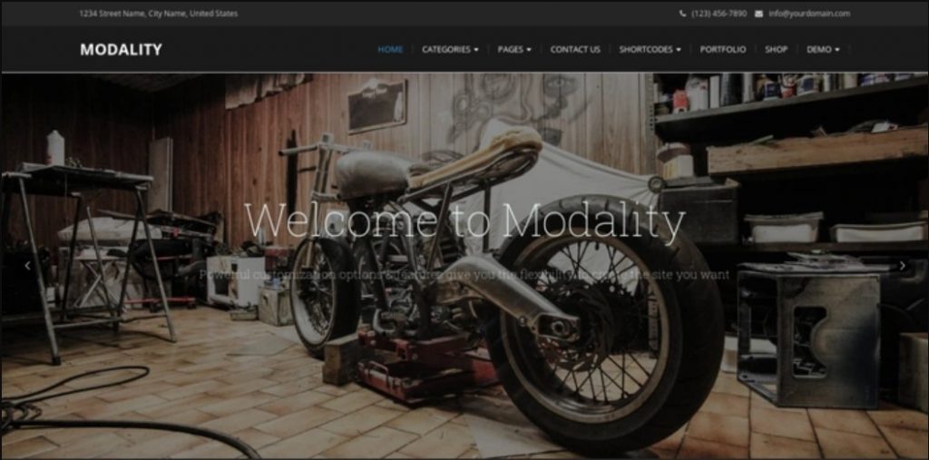 Modality is the best responsive themes for wordpress