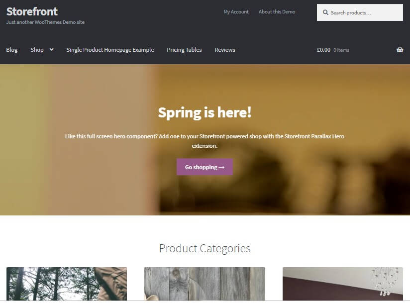 Storefront the best wordpress woocommerce theme for dropshipping