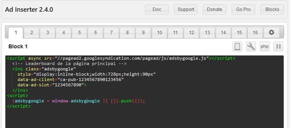 ad insharter wordpress plugin