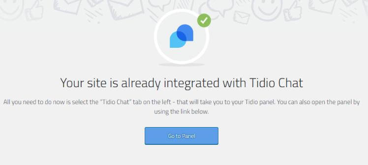 tidio plugin install wordpress