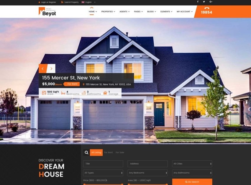 Beyot is the best real estate theme
