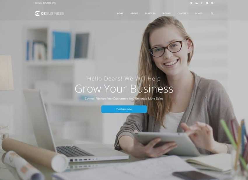 Cesis the wordpress themes for business or agancies