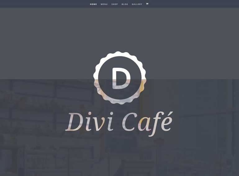 Divi Cafe the best wordpress themes for cafe