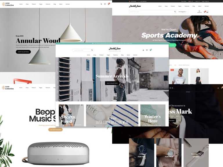 June the best wordpress woocommerce themes for online stores