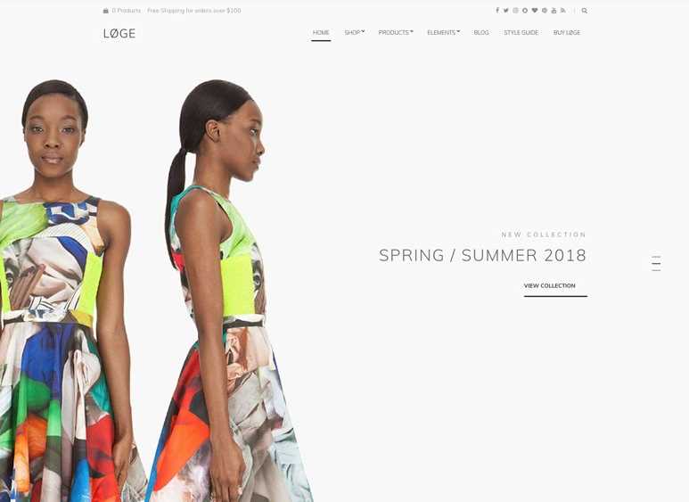 Loge is the best woocommerce wordpress themes for online stores