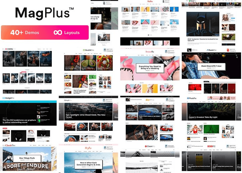 MagPlus the best wordpress themes for video website