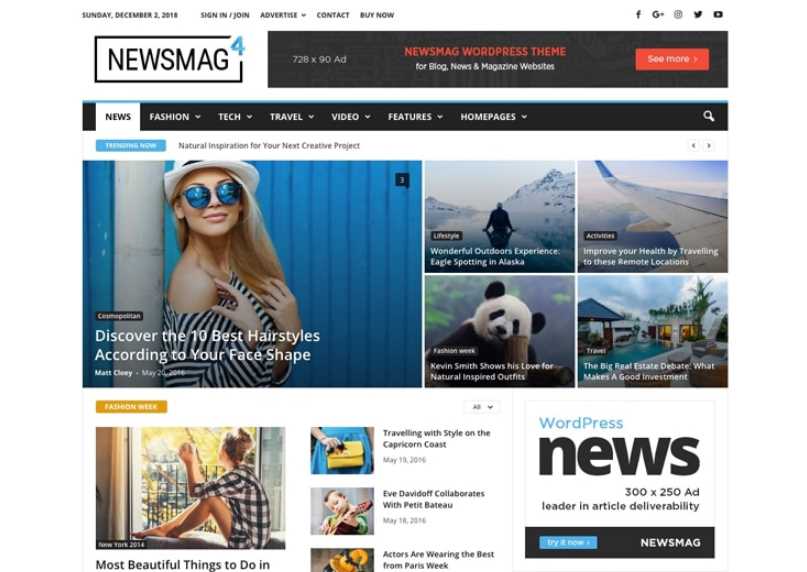 NewsMag - the best wordpress newspaper themes for online news or digital newspaper