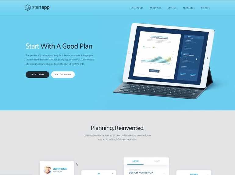 TheCore the best wordpress themes for business