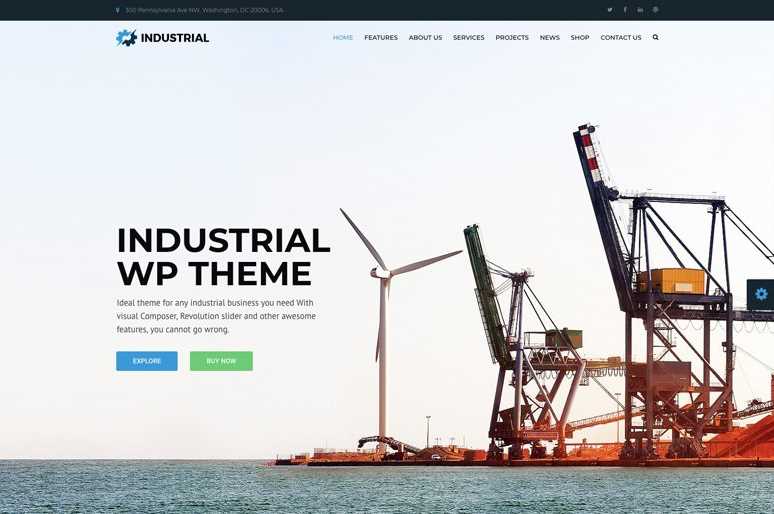 Renewable Energy WordPress Themes