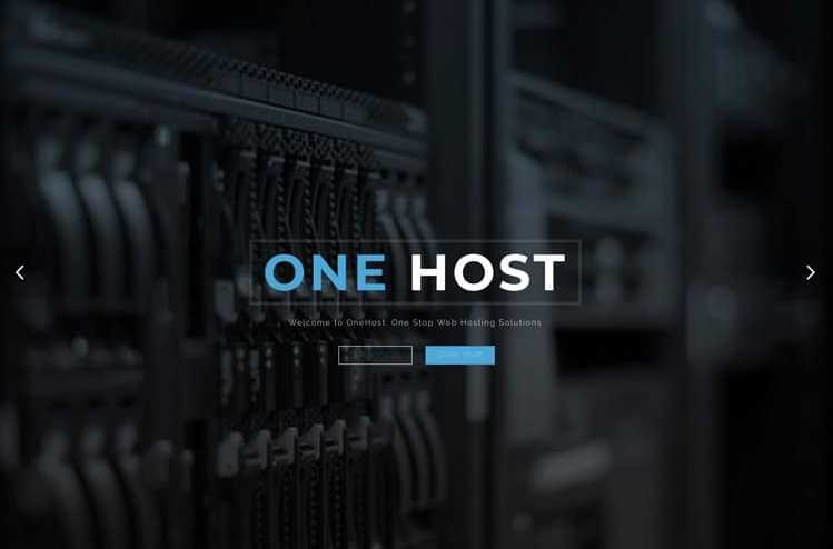 OneHost wordpress theme