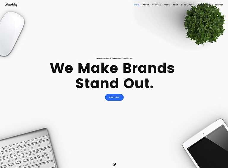 Brooklyn SEO - Best WordPress Themes For SEO, Digital Marketing, and Social Media Agencies.
