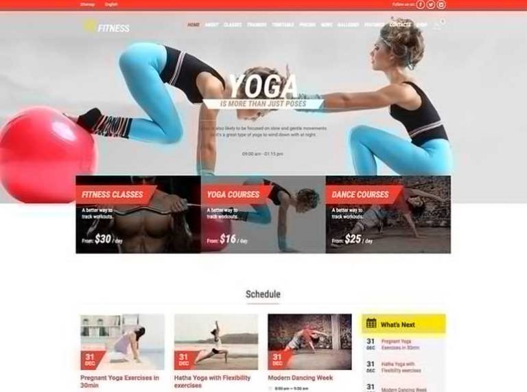 26+ Best WordPress Themes for Fitness, Gyms and Personal Trainers