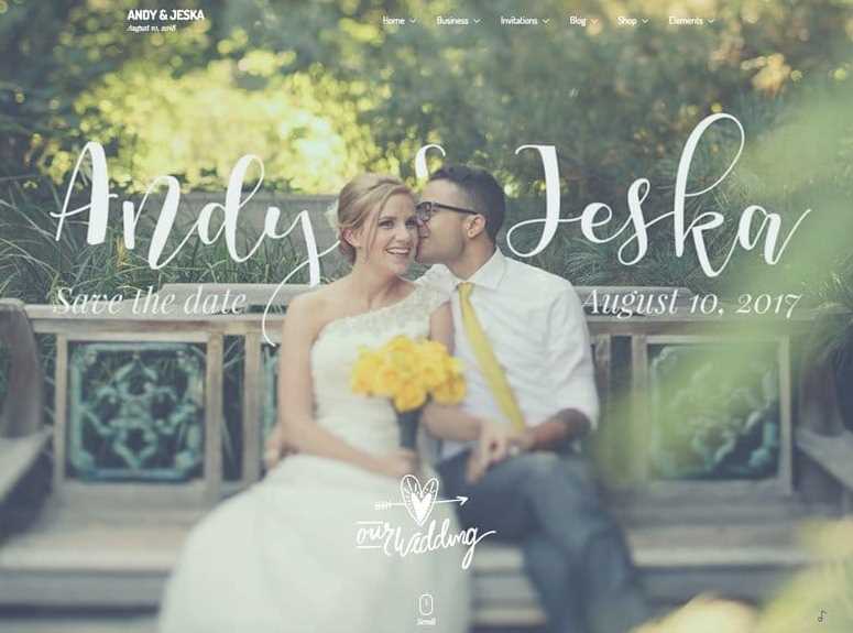 Glanz wordpress theme