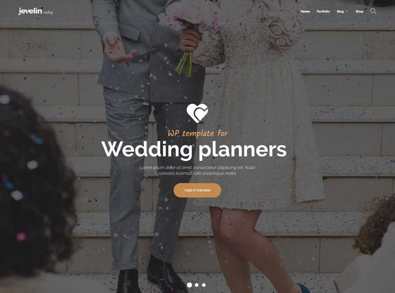 Jevelin wedding theme