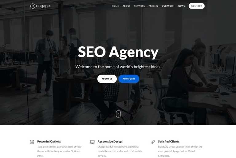 SEO Agency - Best WordPress Themes For SEO, Digital Marketing, and Social Media Agencies.