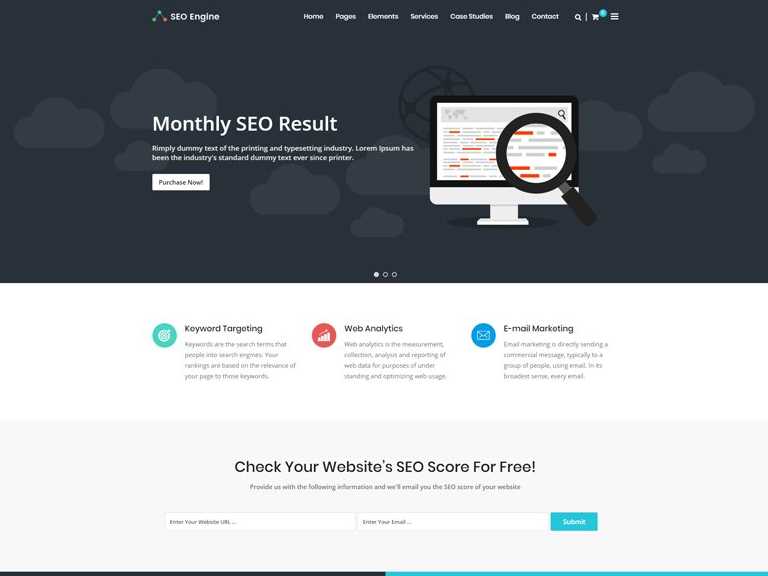Seo Engine - Best WordPress Themes For SEO, Digital Marketing, and Social Media Agencies.
