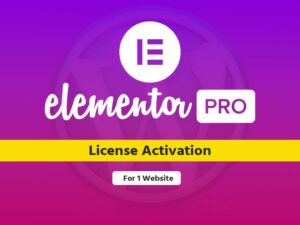 100% Original Elementor Pro Agency Licence (Yearly)