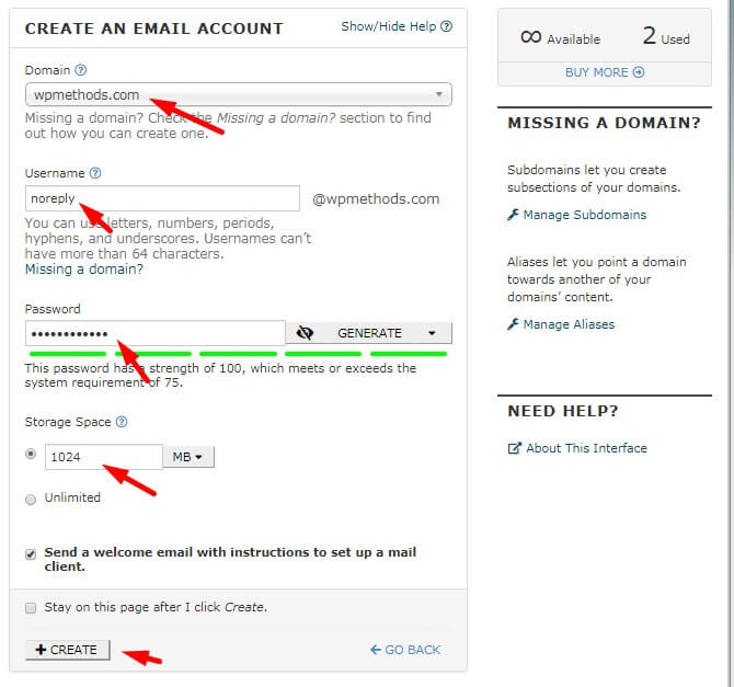 Create New Email Account For Business